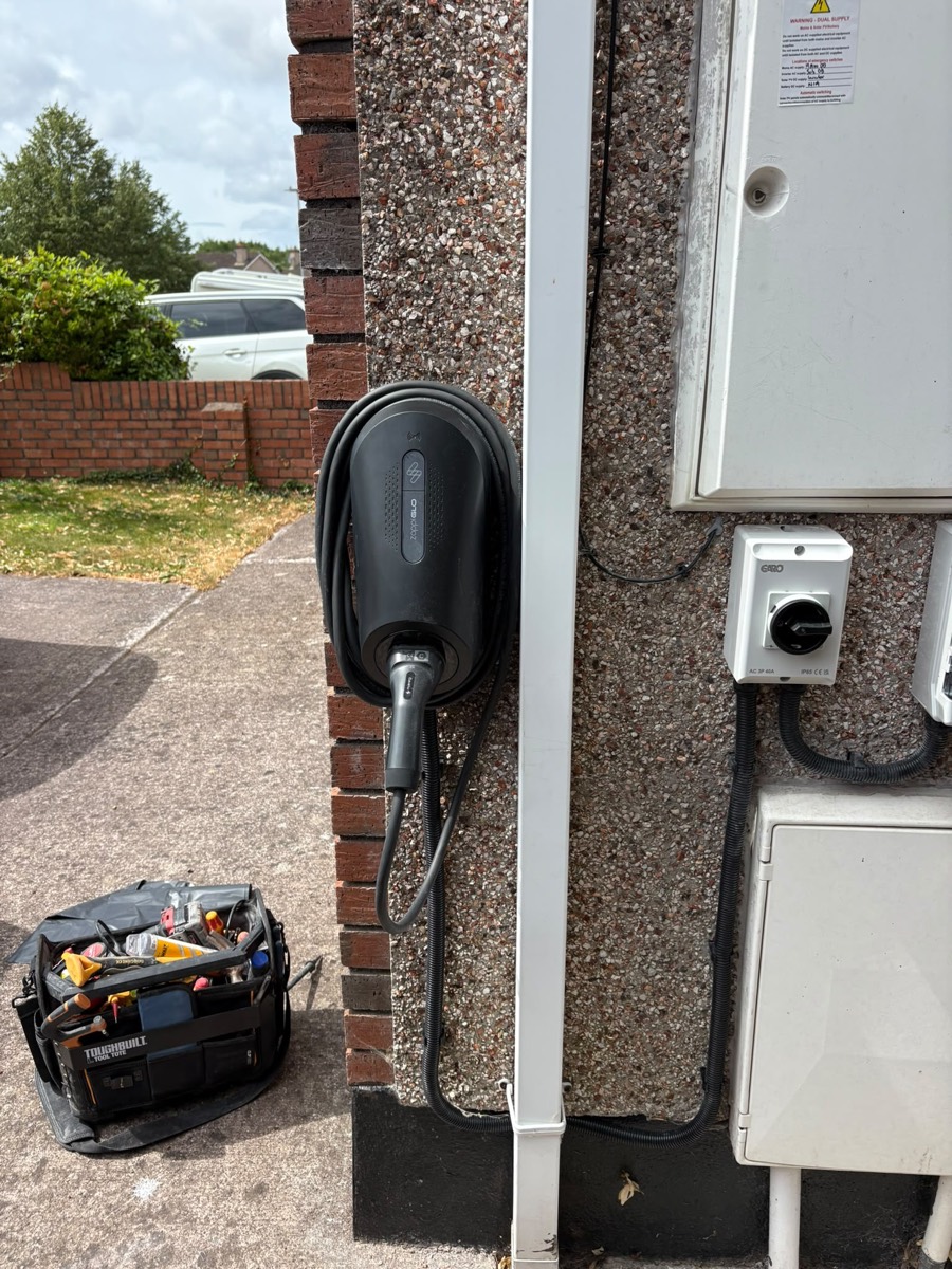 New EV charger installation, Cork