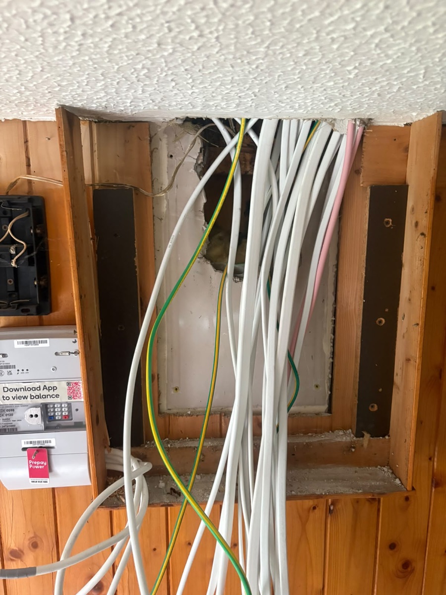 Fuse board upgrade, Cork, before
