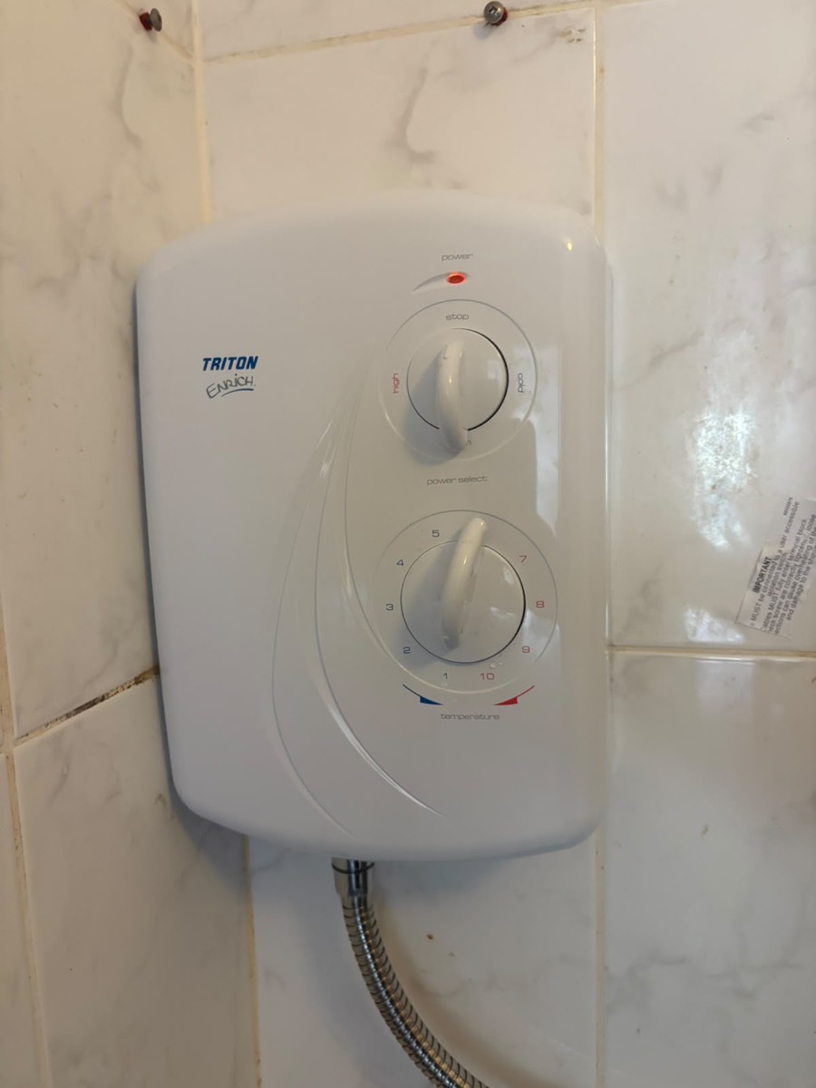 Electric shower replacement, Cork