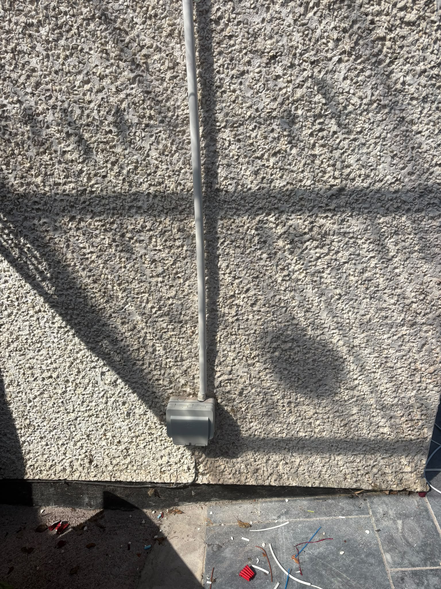 Exterior socket and isolator installation, Cork